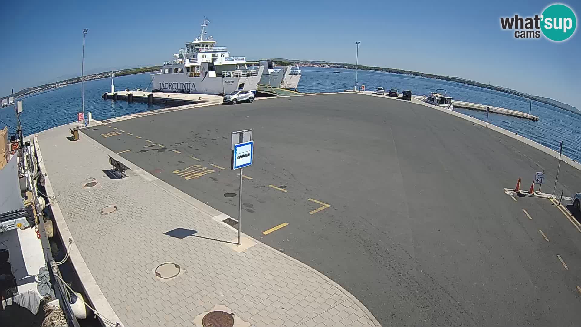 Tkon camera en vivo – Transportar – Dalmacia – Croacia