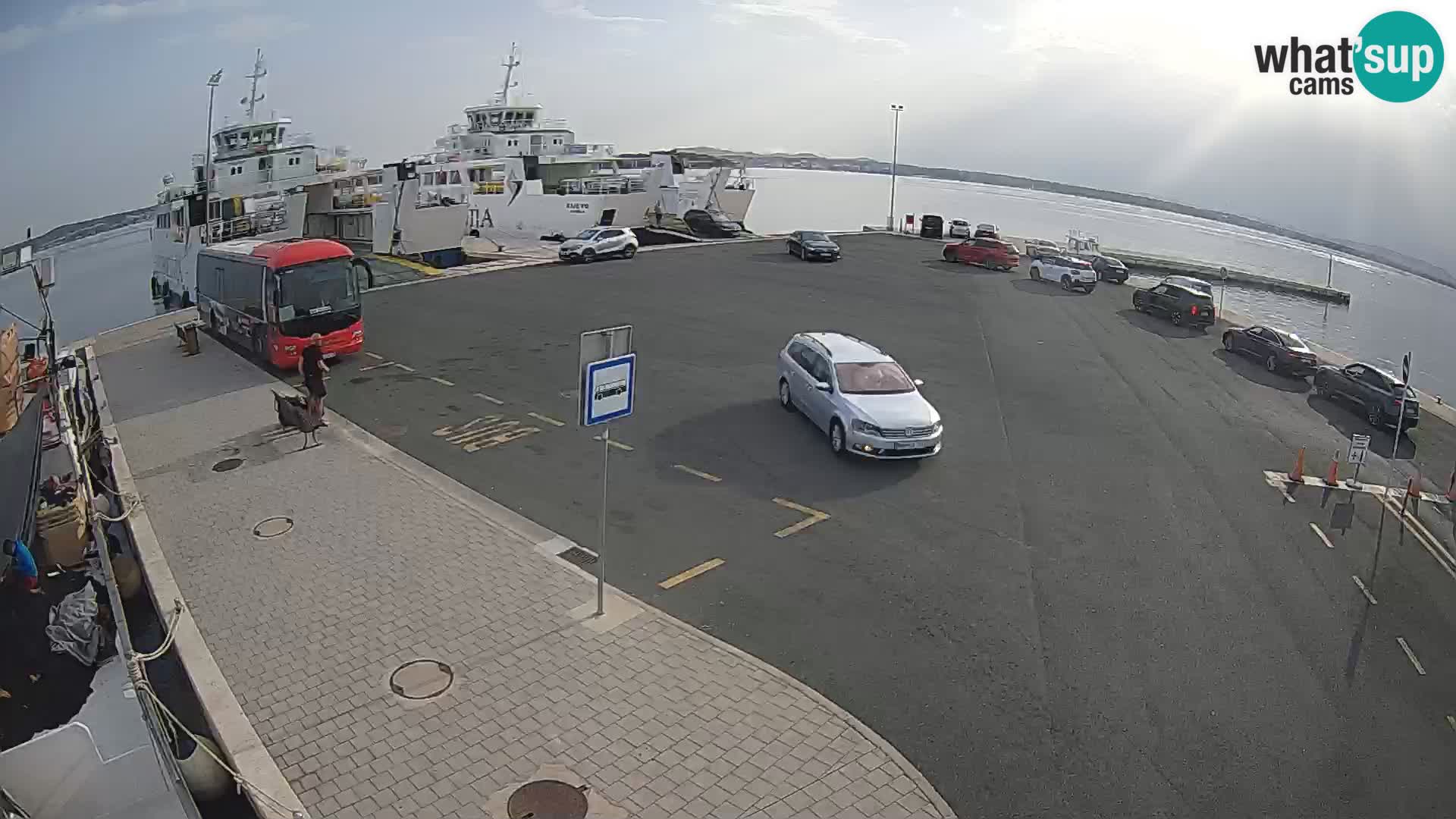 Tkon Live cam – Fähre – Dalmatien – Kroatien
