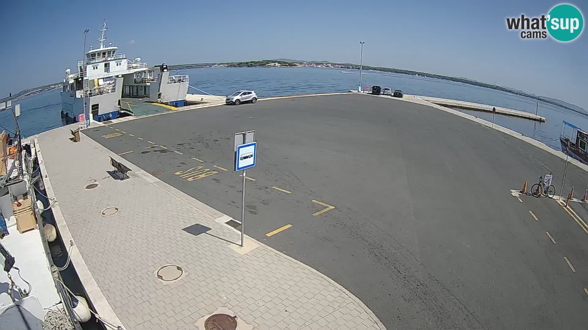 Tkon Live cam – Fähre – Dalmatien – Kroatien