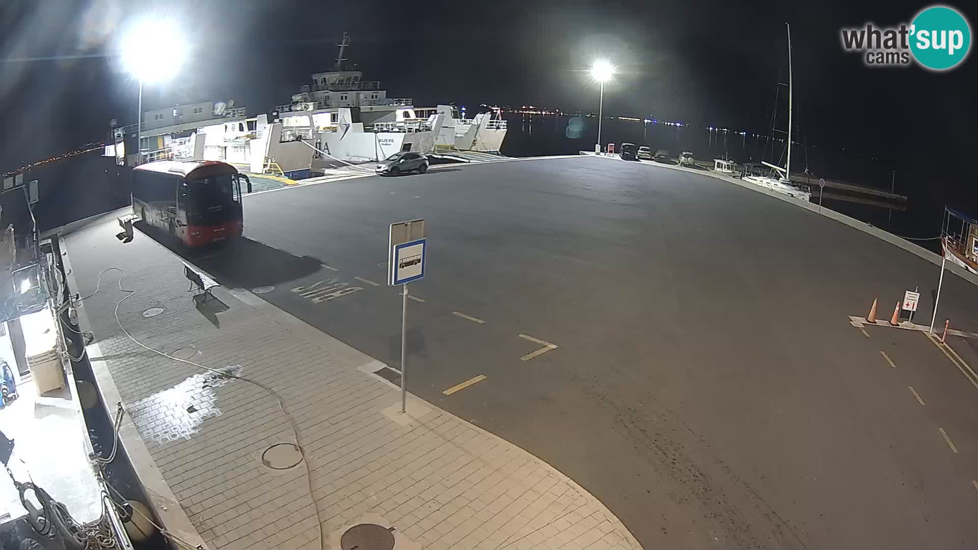Tkon Live cam – traghetto – Dalmazia – Croazia