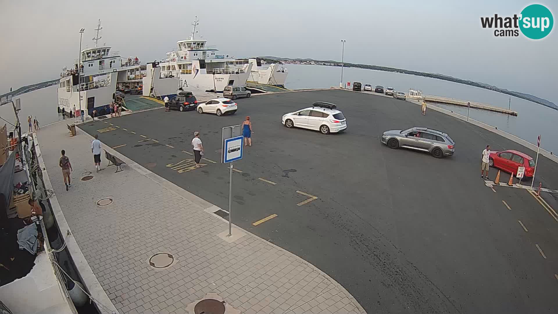 Tkon Live cam – ferry – Dalmatia – Croatia