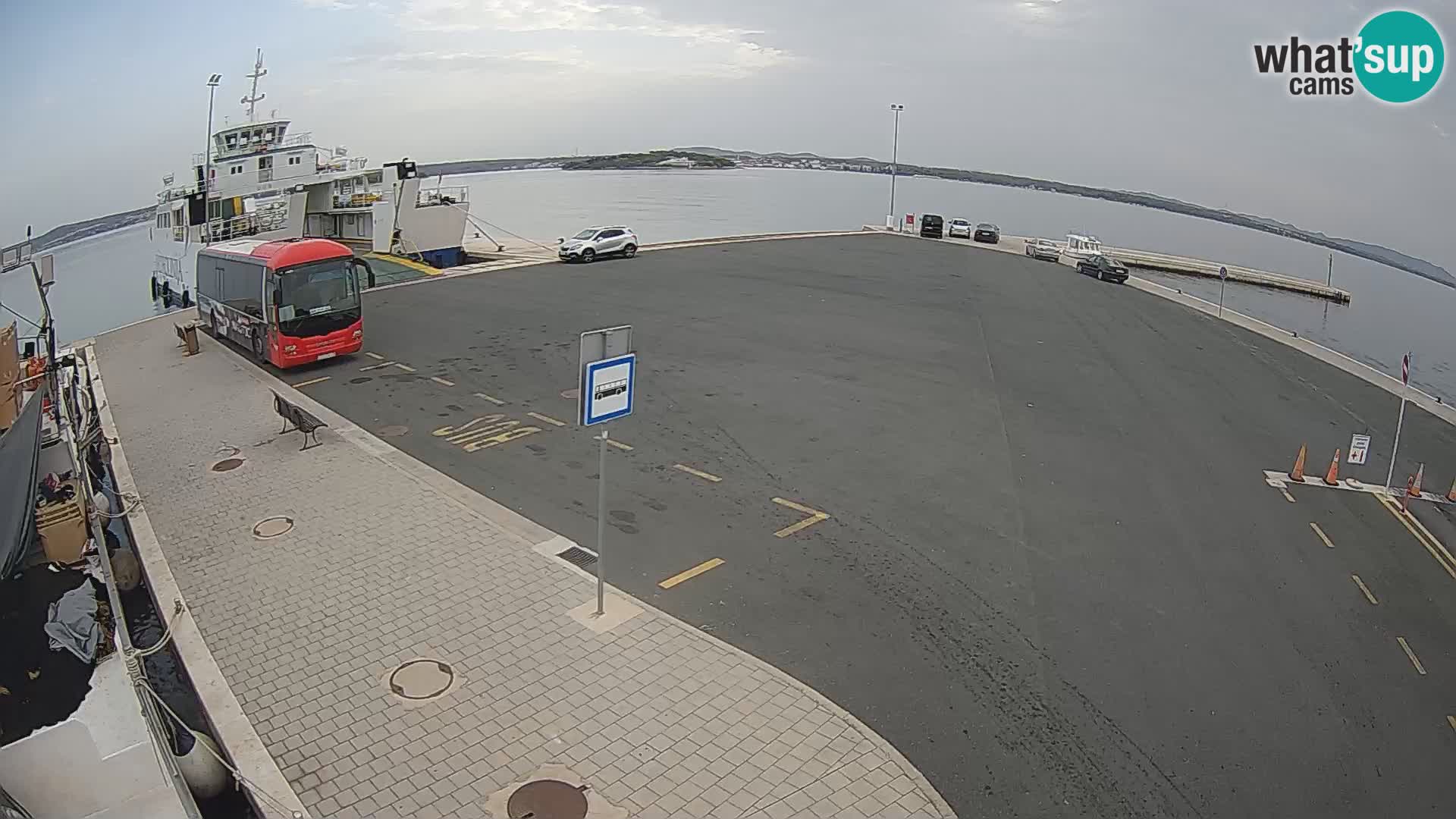 Tkon Live cam – traghetto – Dalmazia – Croazia