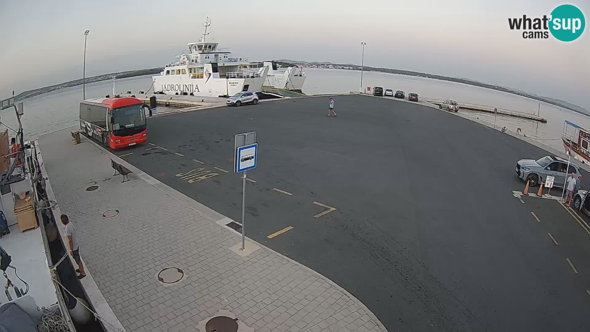 Tkon Live cam – ferry – Dalmatia – Croatia