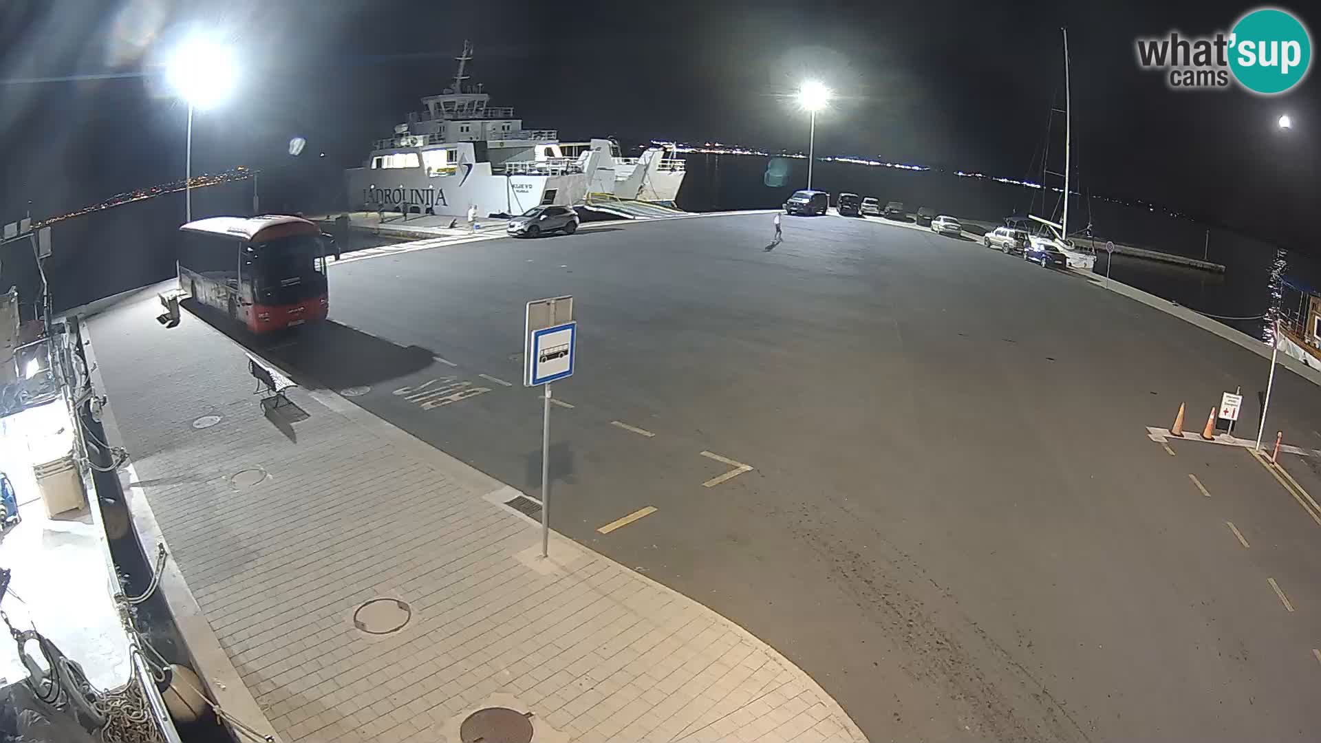 Tkon camera en vivo – Transportar – Dalmacia – Croacia