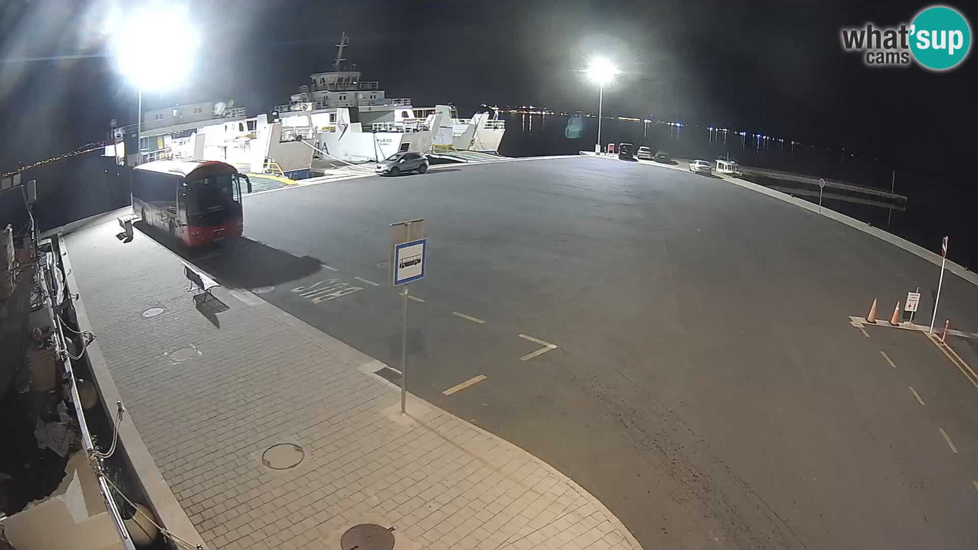 Tkon Live cam – ferry – Dalmatia – Croatia