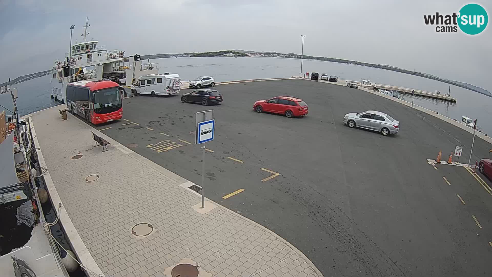 Tkon camera en vivo – Transportar – Dalmacia – Croacia