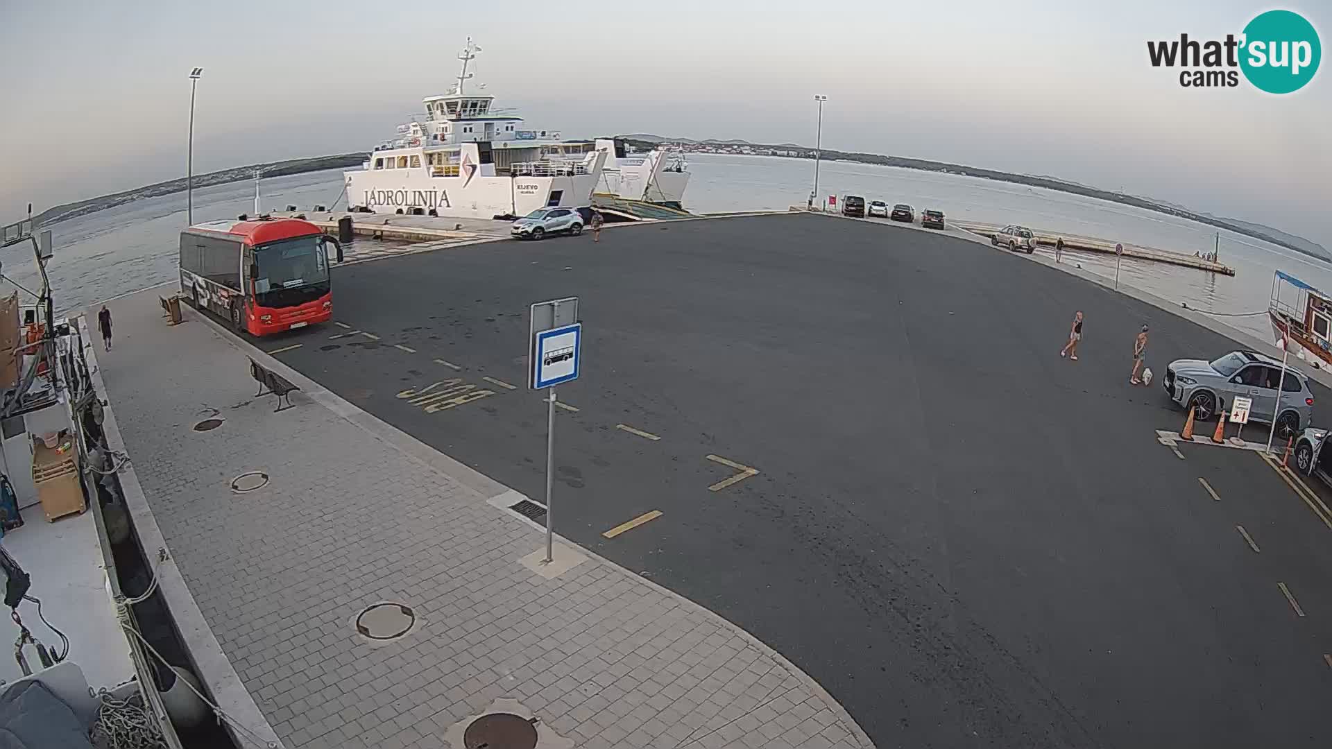 Tkon Live cam – traghetto – Dalmazia – Croazia
