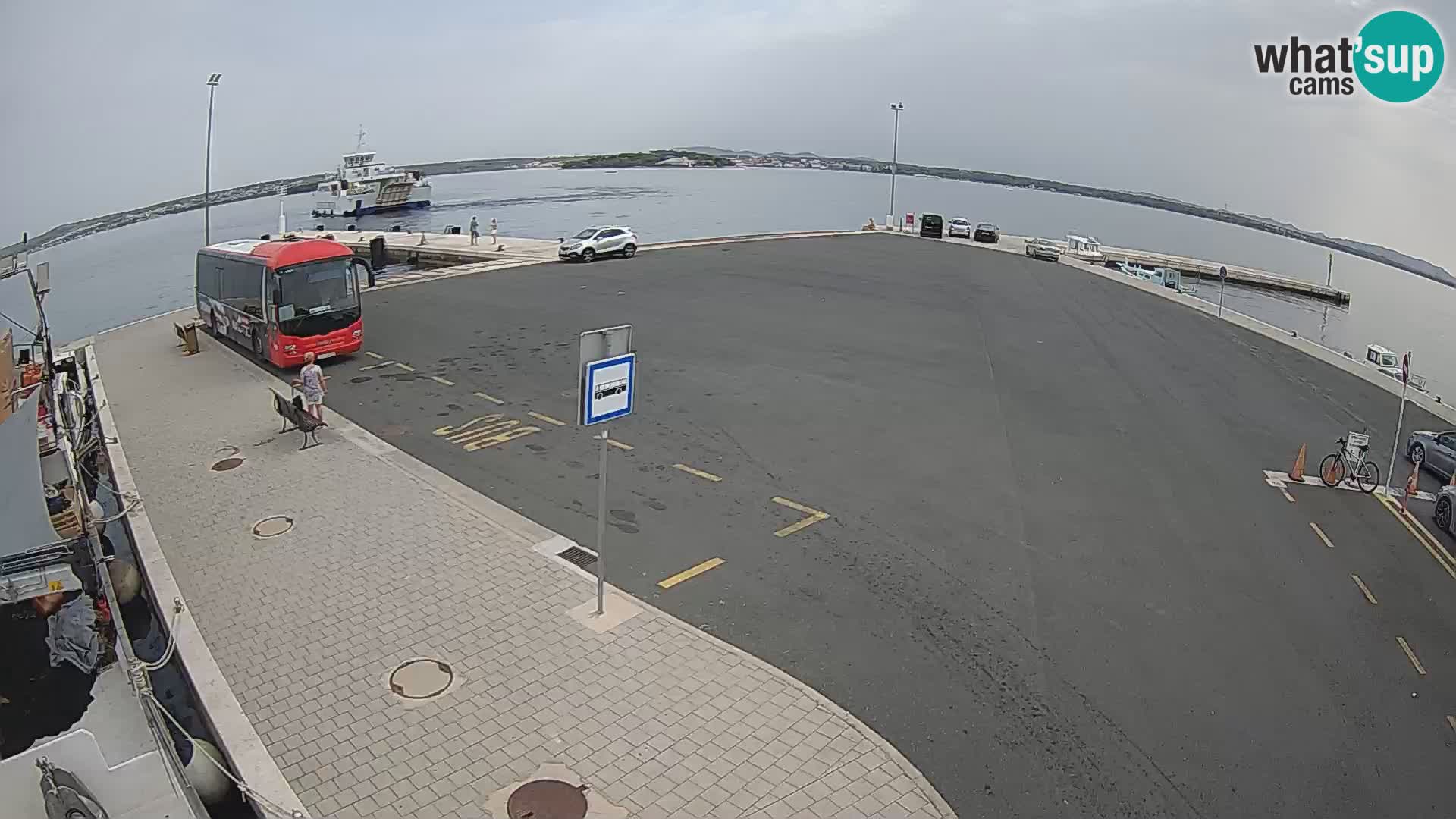 Tkon Live cam – Fähre – Dalmatien – Kroatien
