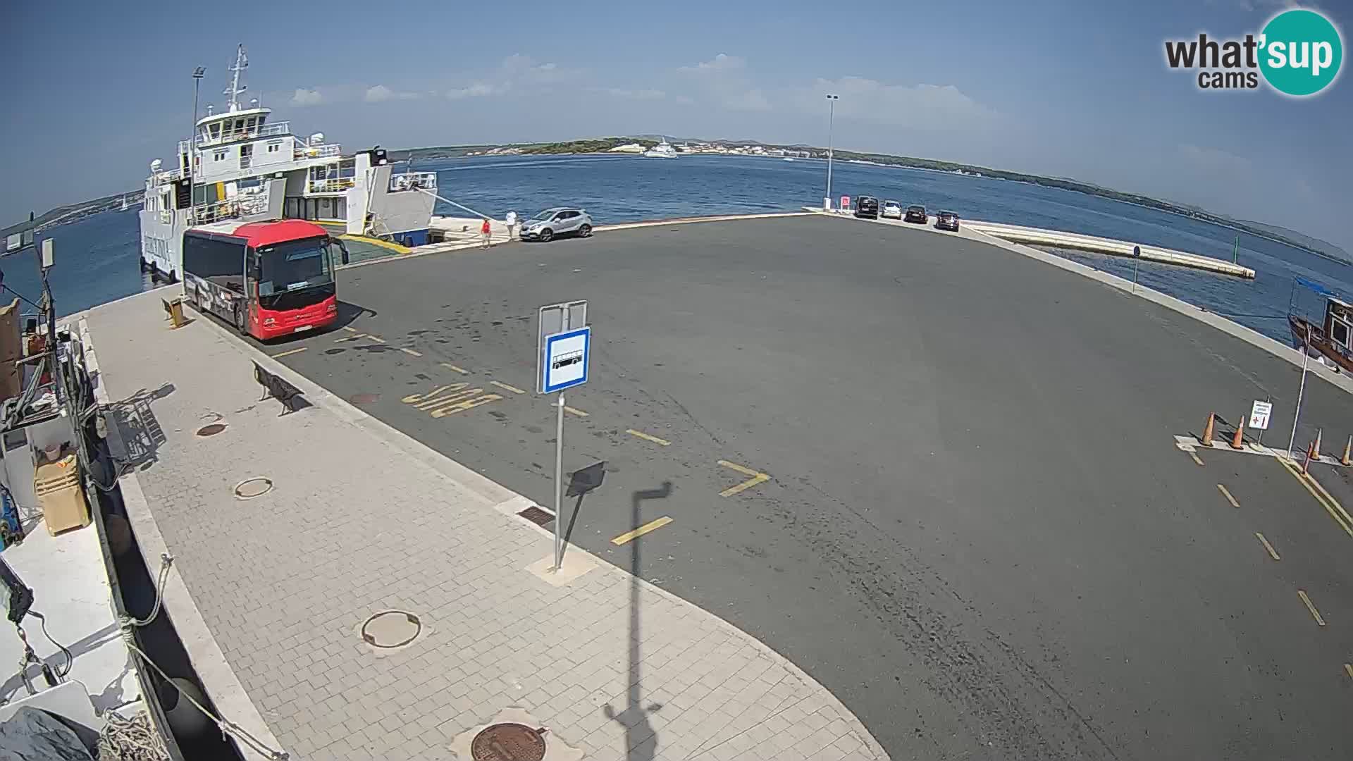 Tkon Live cam – ferry – Dalmatia – Croatia