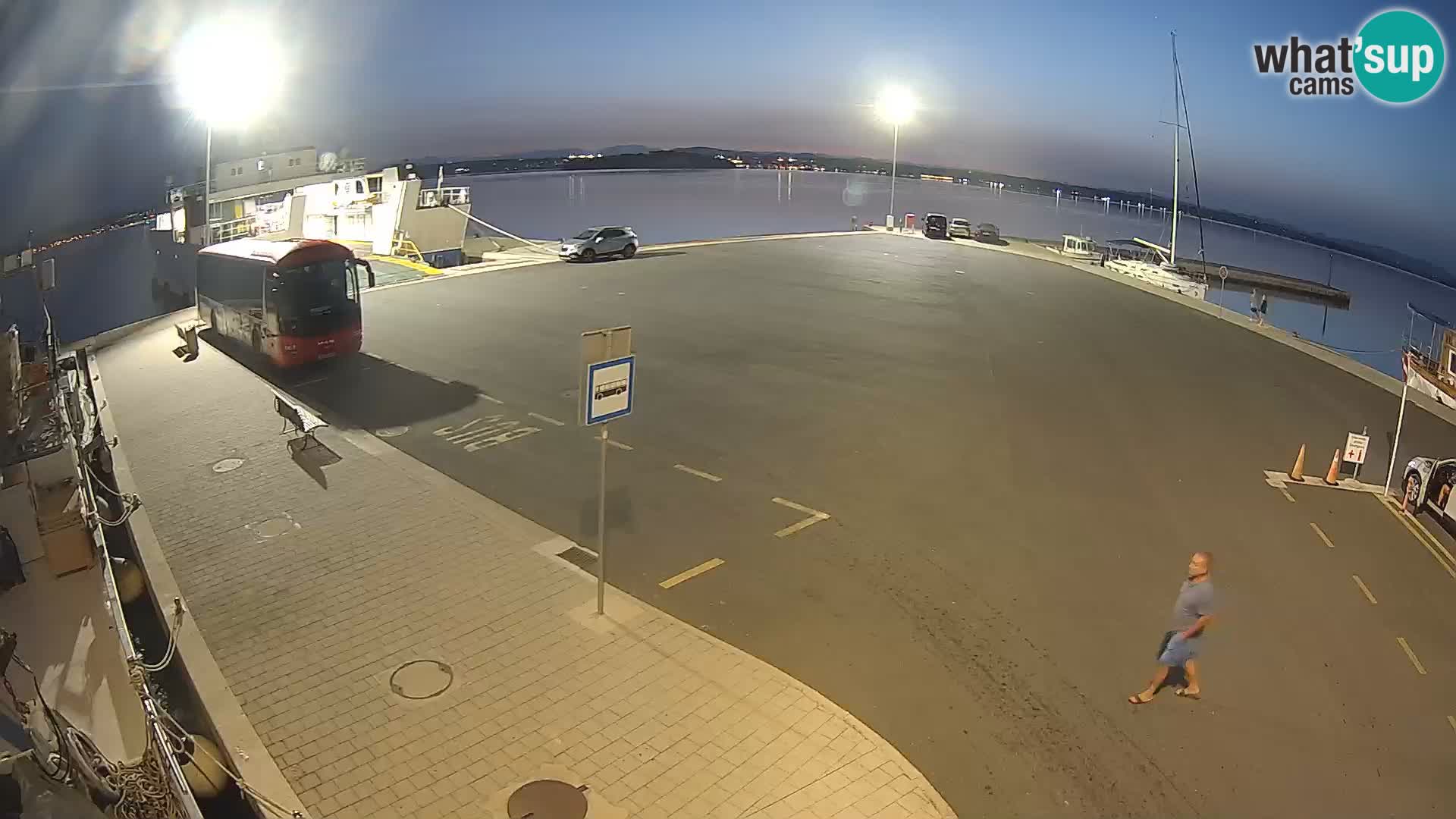 Tkon Live cam – traghetto – Dalmazia – Croazia