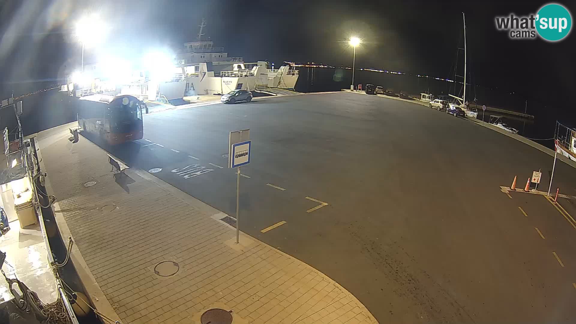 Tkon Live cam – ferry – Dalmatia – Croatia