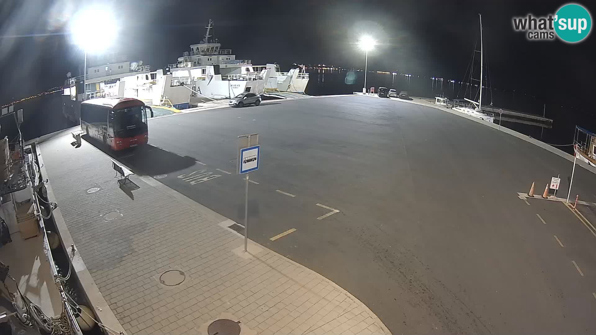 Tkon Live cam – traghetto – Dalmazia – Croazia