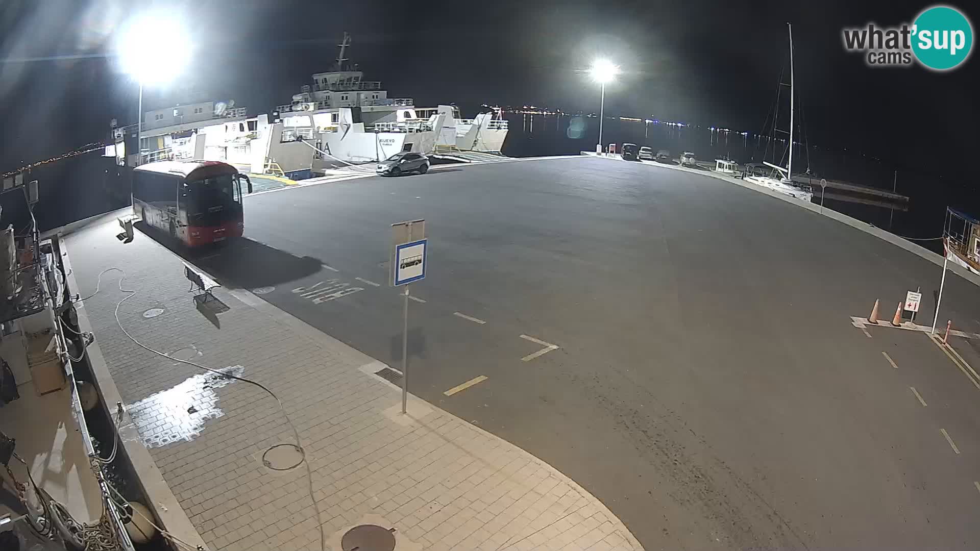 Tkon Live cam – traghetto – Dalmazia – Croazia