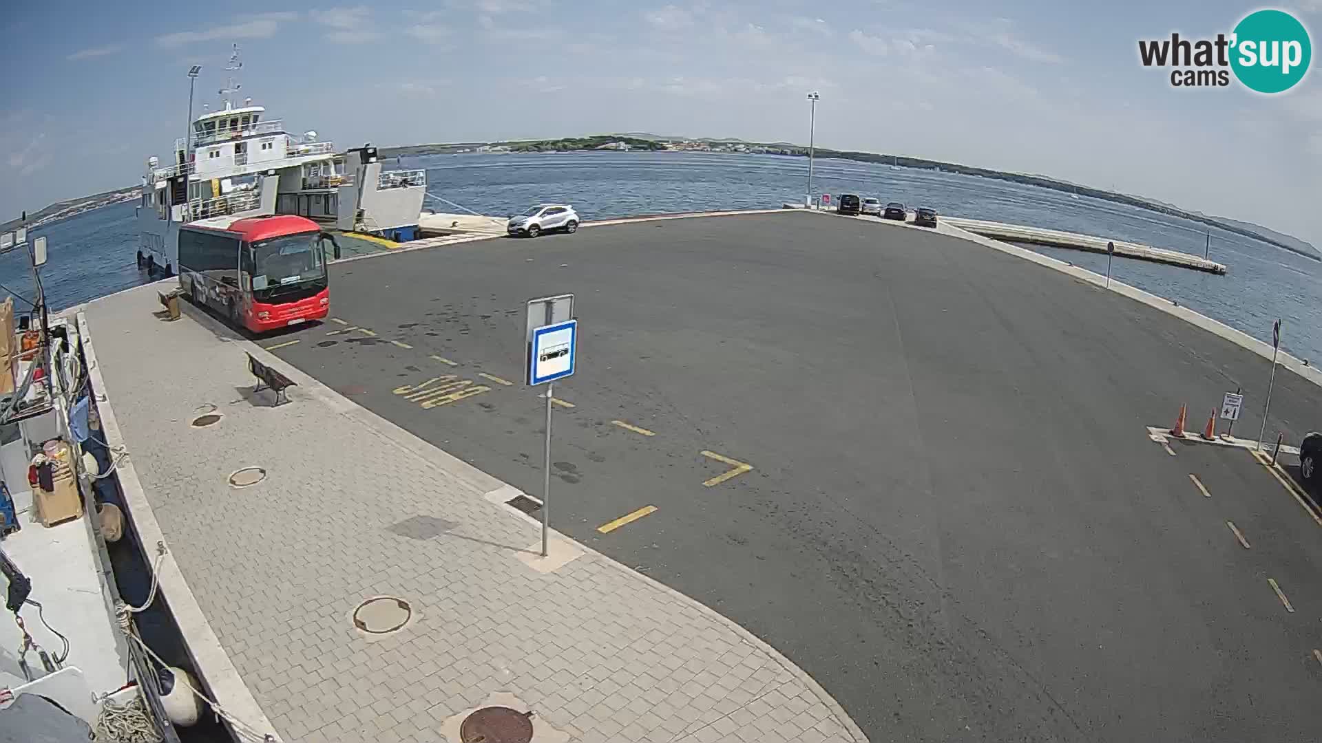Tkon Live cam – Fähre – Dalmatien – Kroatien