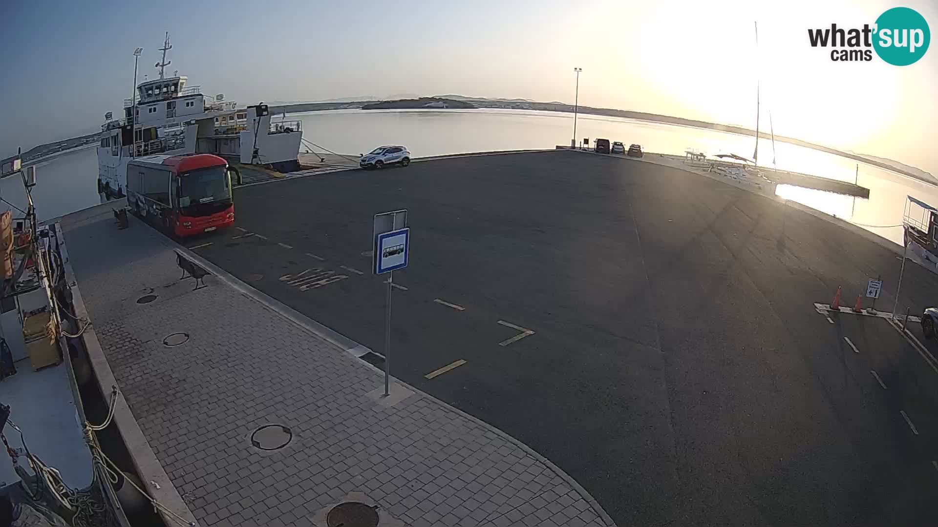 Tkon Live cam – Fähre – Dalmatien – Kroatien