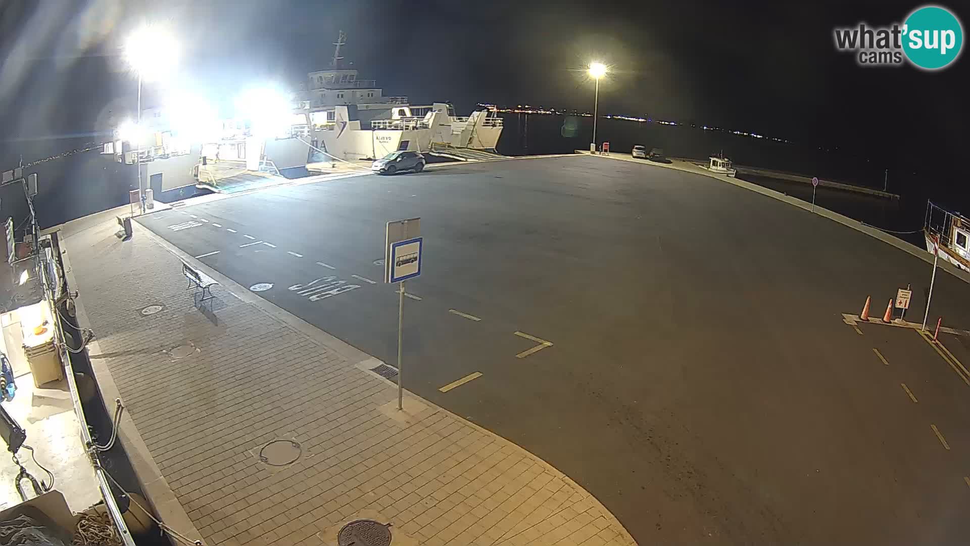 Tkon Live cam – Fähre – Dalmatien – Kroatien