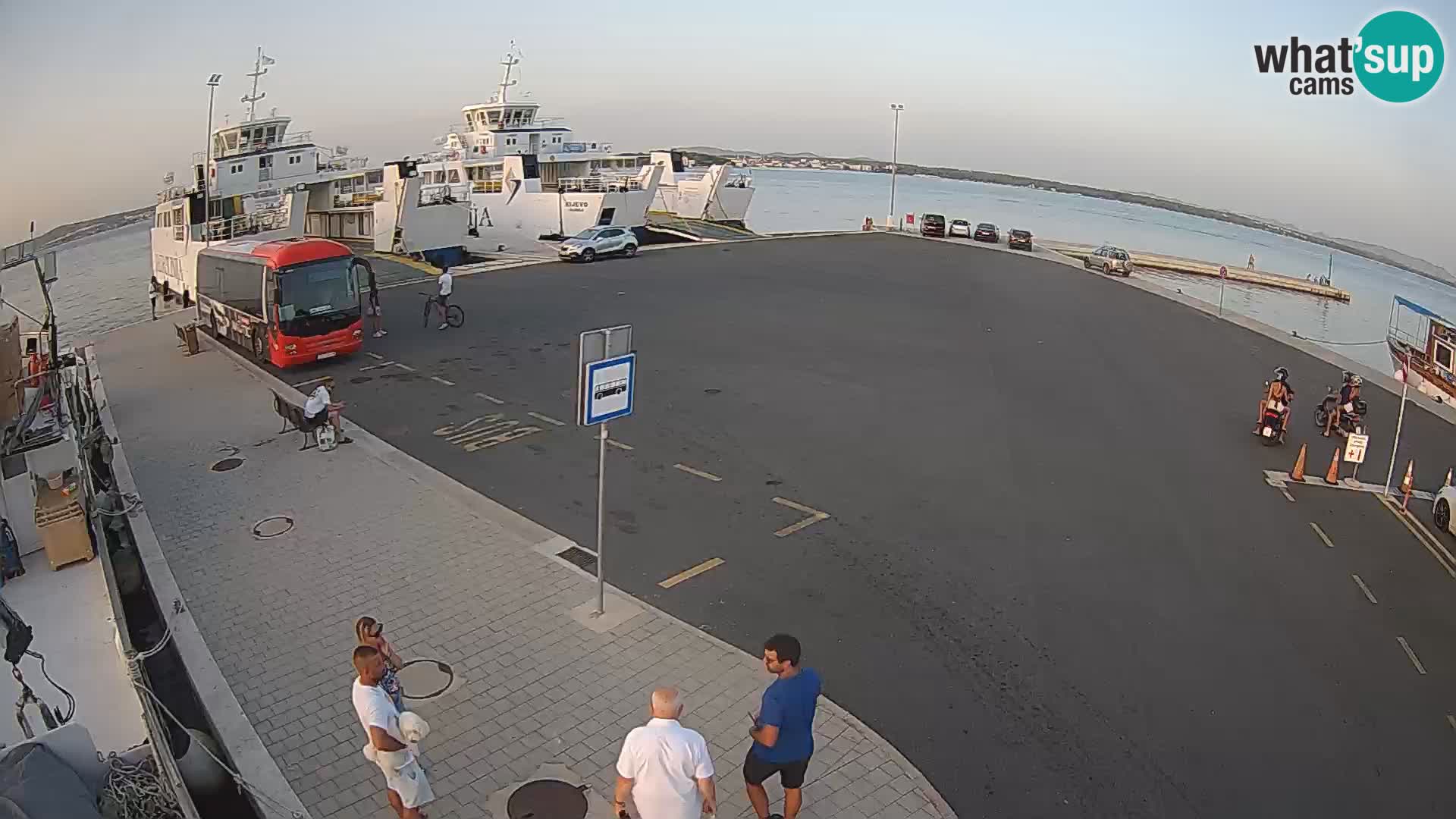 Tkon camera en vivo – Transportar – Dalmacia – Croacia