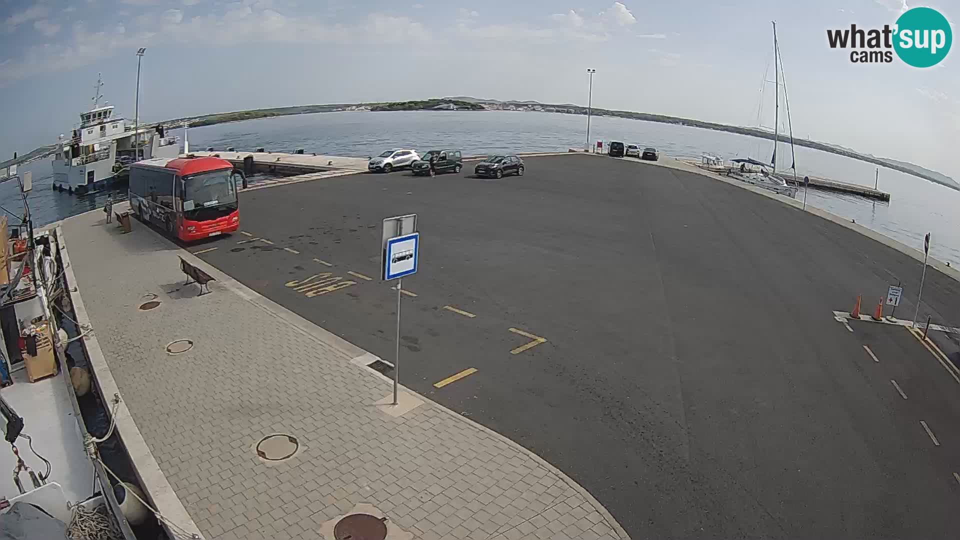 Tkon Live cam – Fähre – Dalmatien – Kroatien
