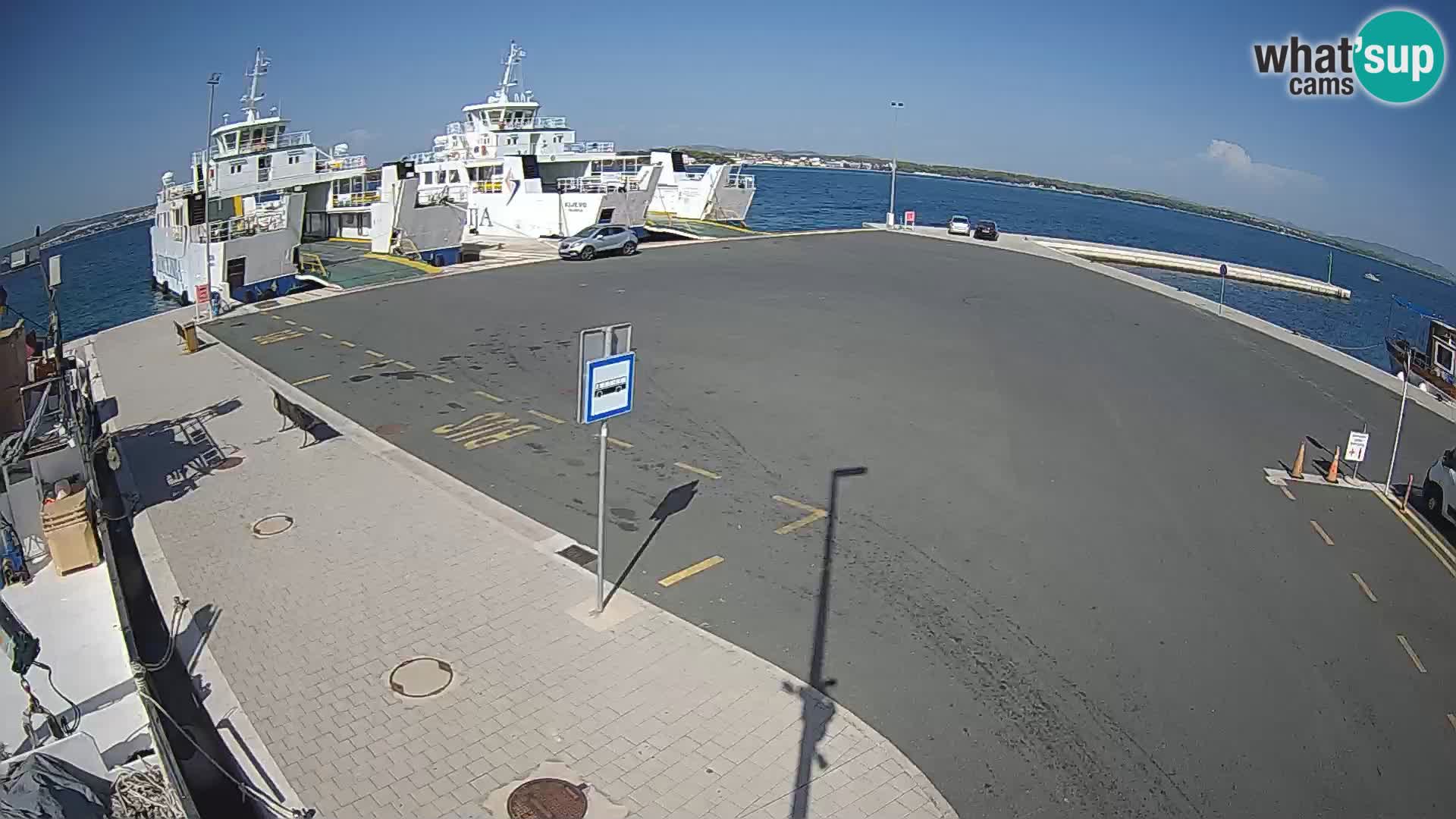 Tkon Live cam – Fähre – Dalmatien – Kroatien