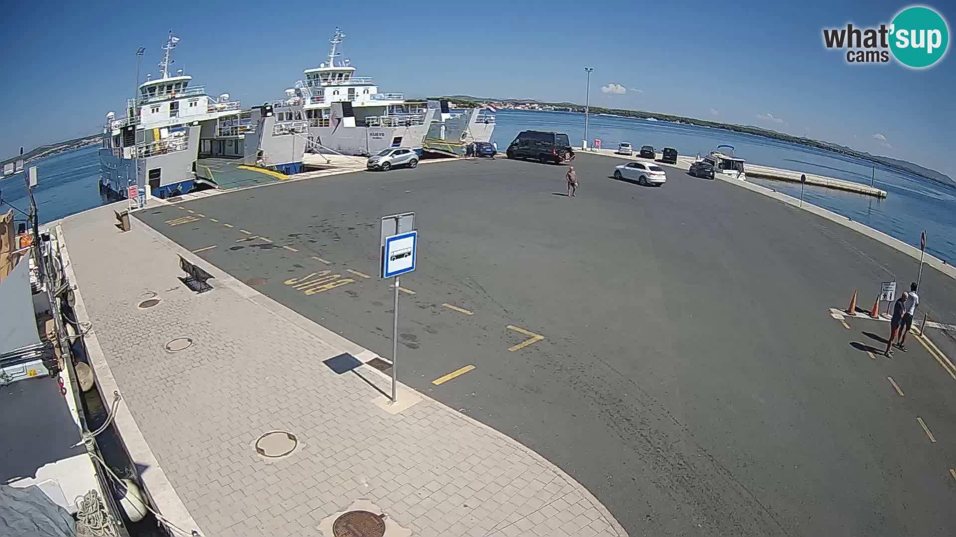 Tkon Live cam – Fähre – Dalmatien – Kroatien