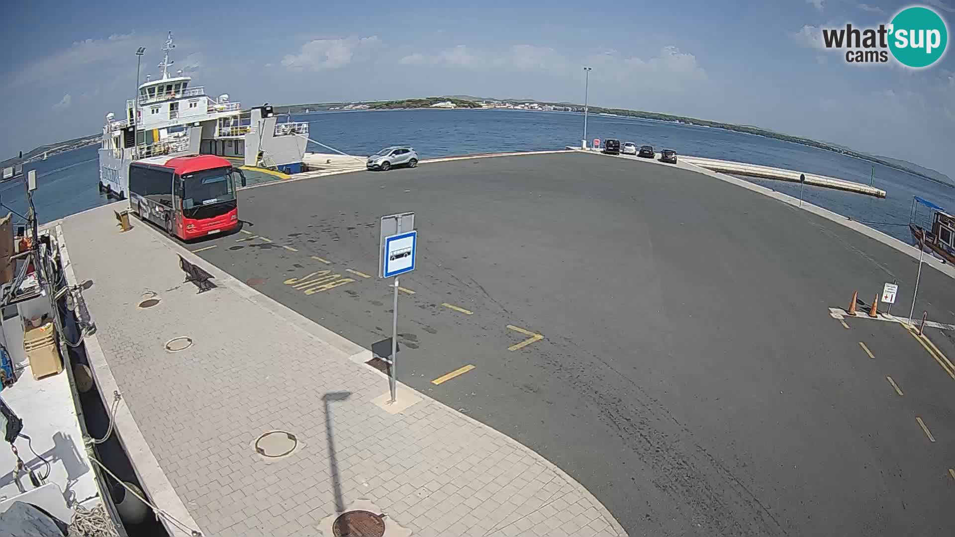 Tkon Live cam – ferry – Dalmatia – Croatia