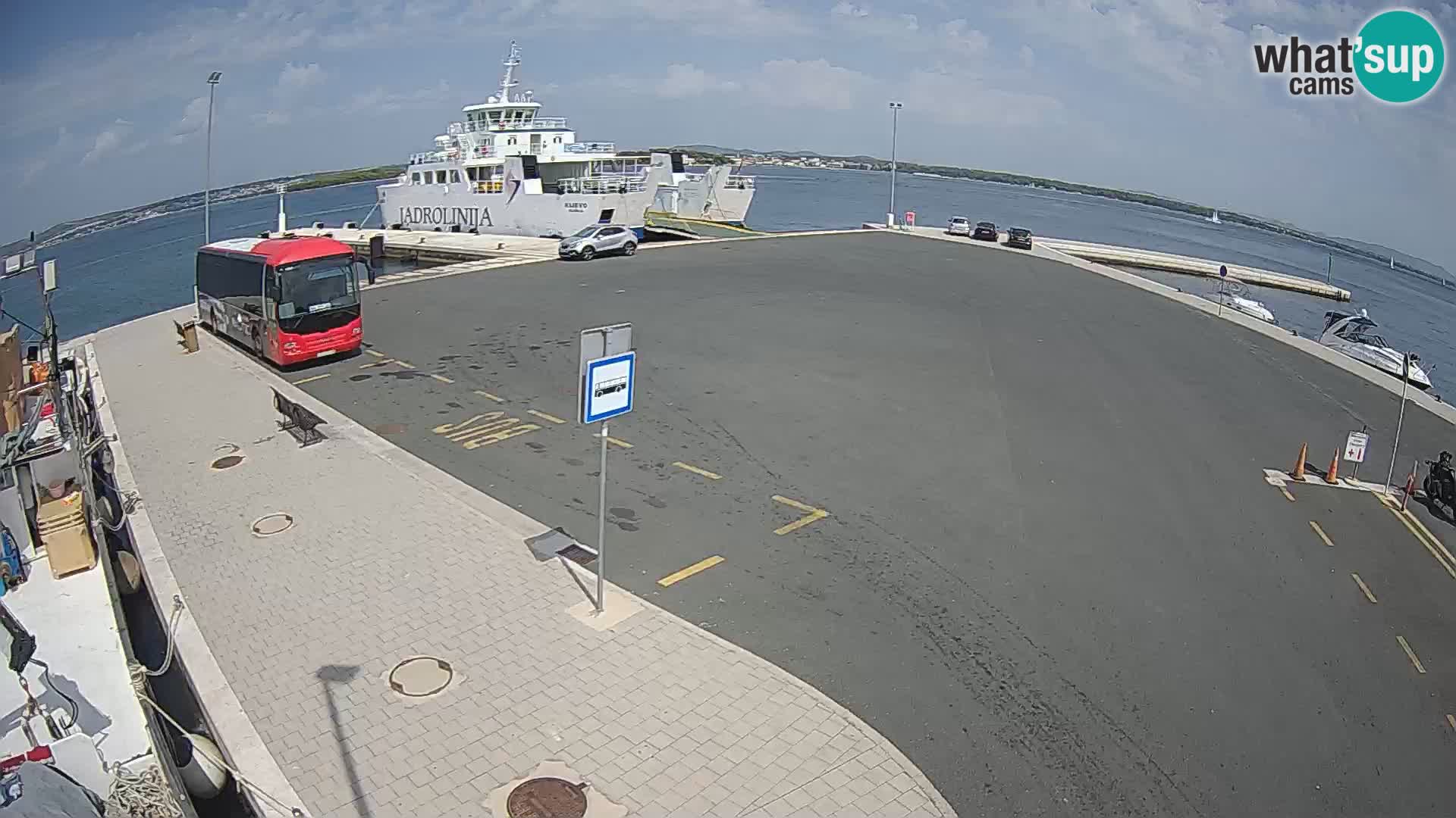 Tkon Live cam – Fähre – Dalmatien – Kroatien
