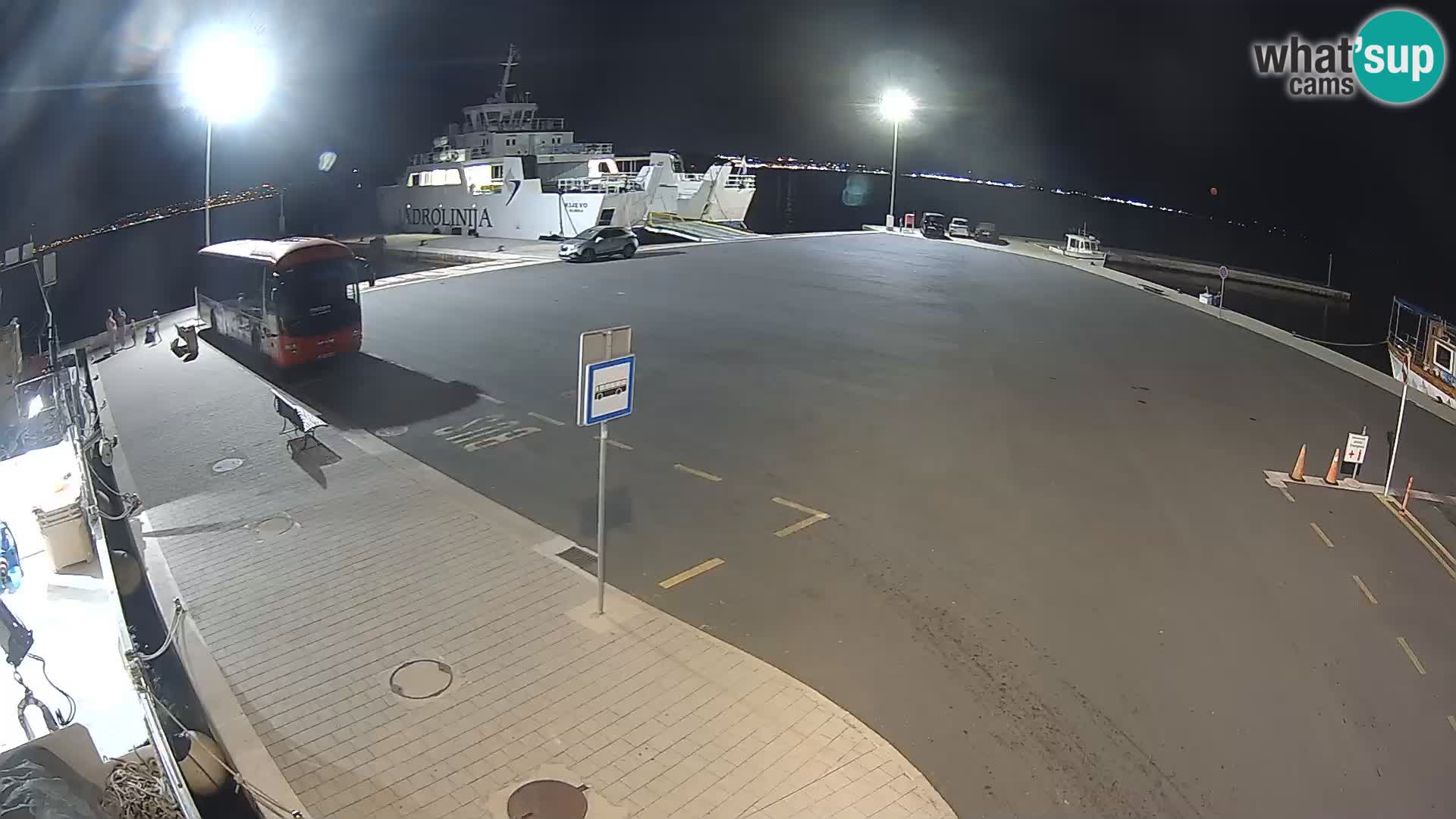 Tkon Live cam – Fähre – Dalmatien – Kroatien