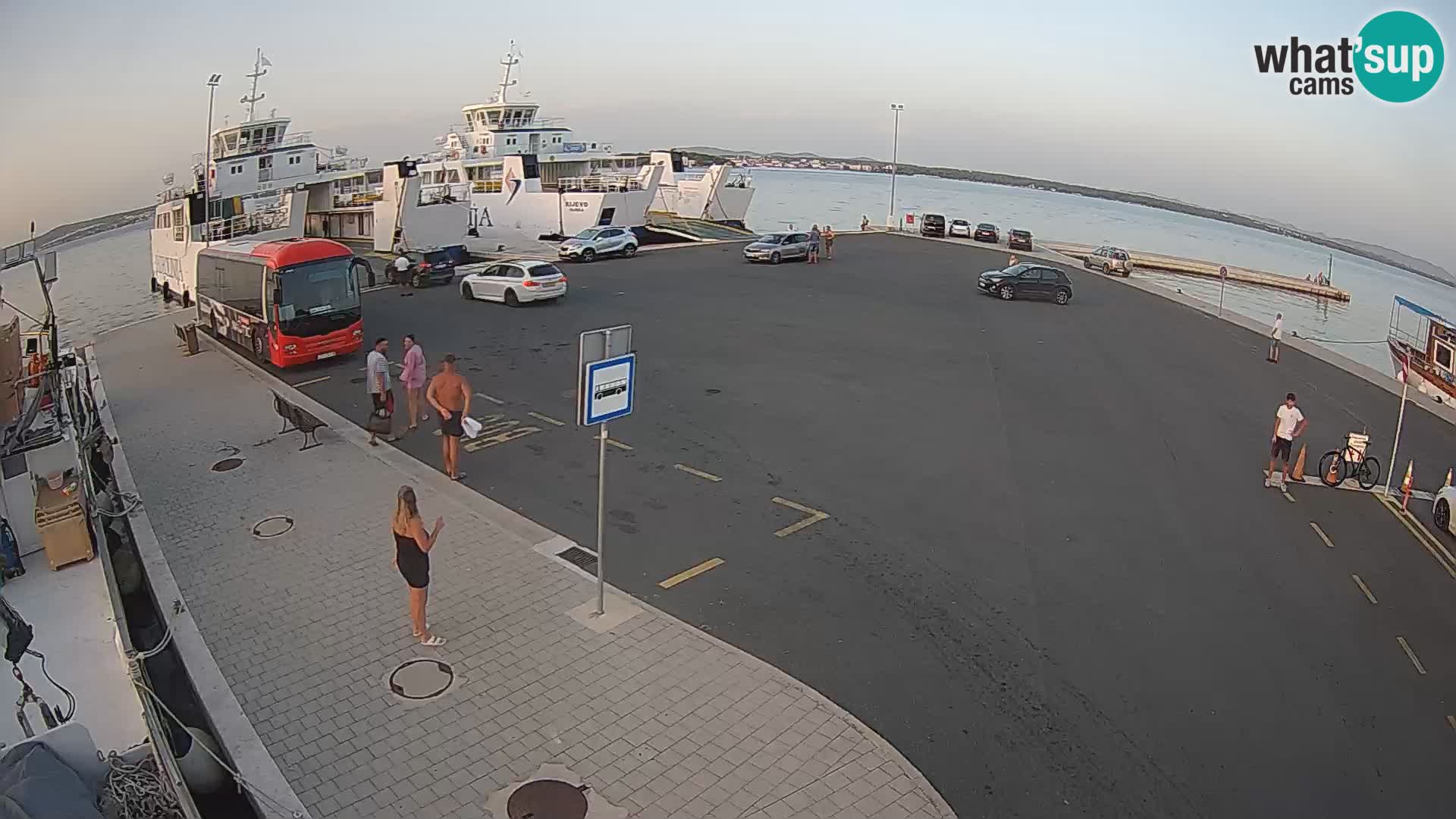 Tkon Live cam – Fähre – Dalmatien – Kroatien