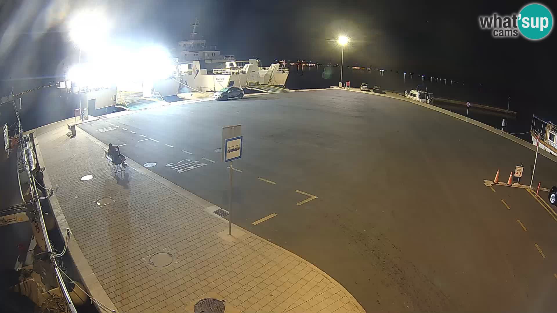Tkon Live cam – traghetto – Dalmazia – Croazia