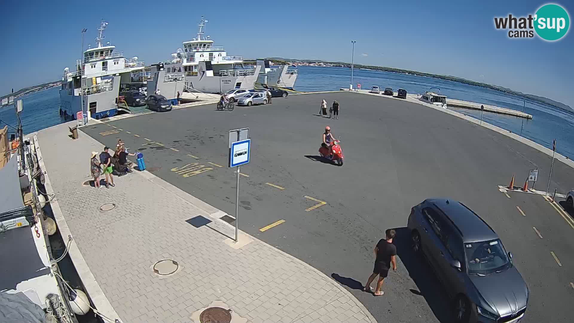 Tkon Live cam – traghetto – Dalmazia – Croazia