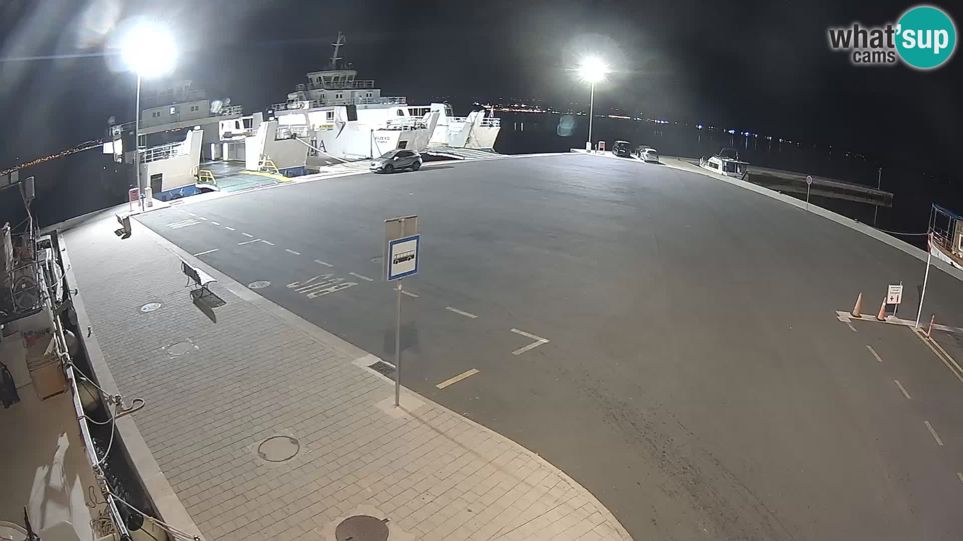 Tkon Live cam – traghetto – Dalmazia – Croazia