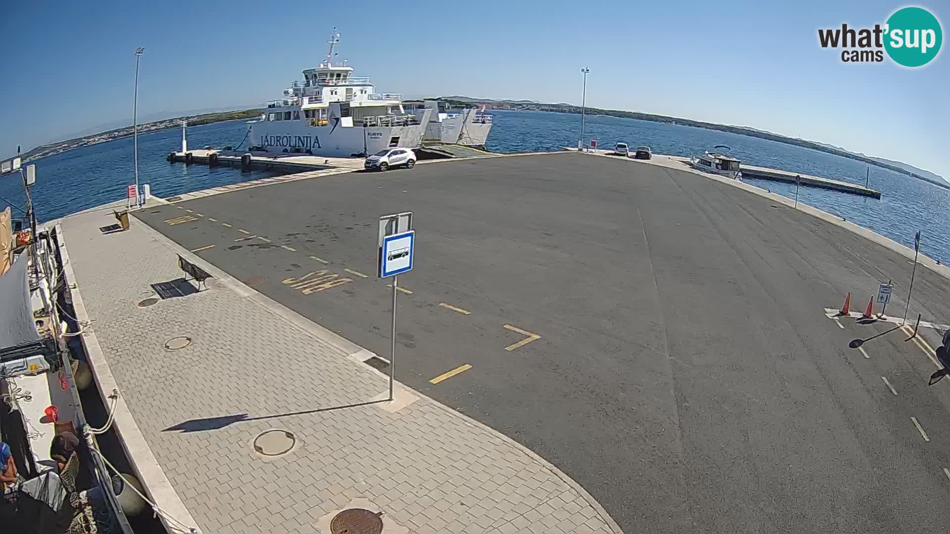 Tkon camera en vivo – Transportar – Dalmacia – Croacia