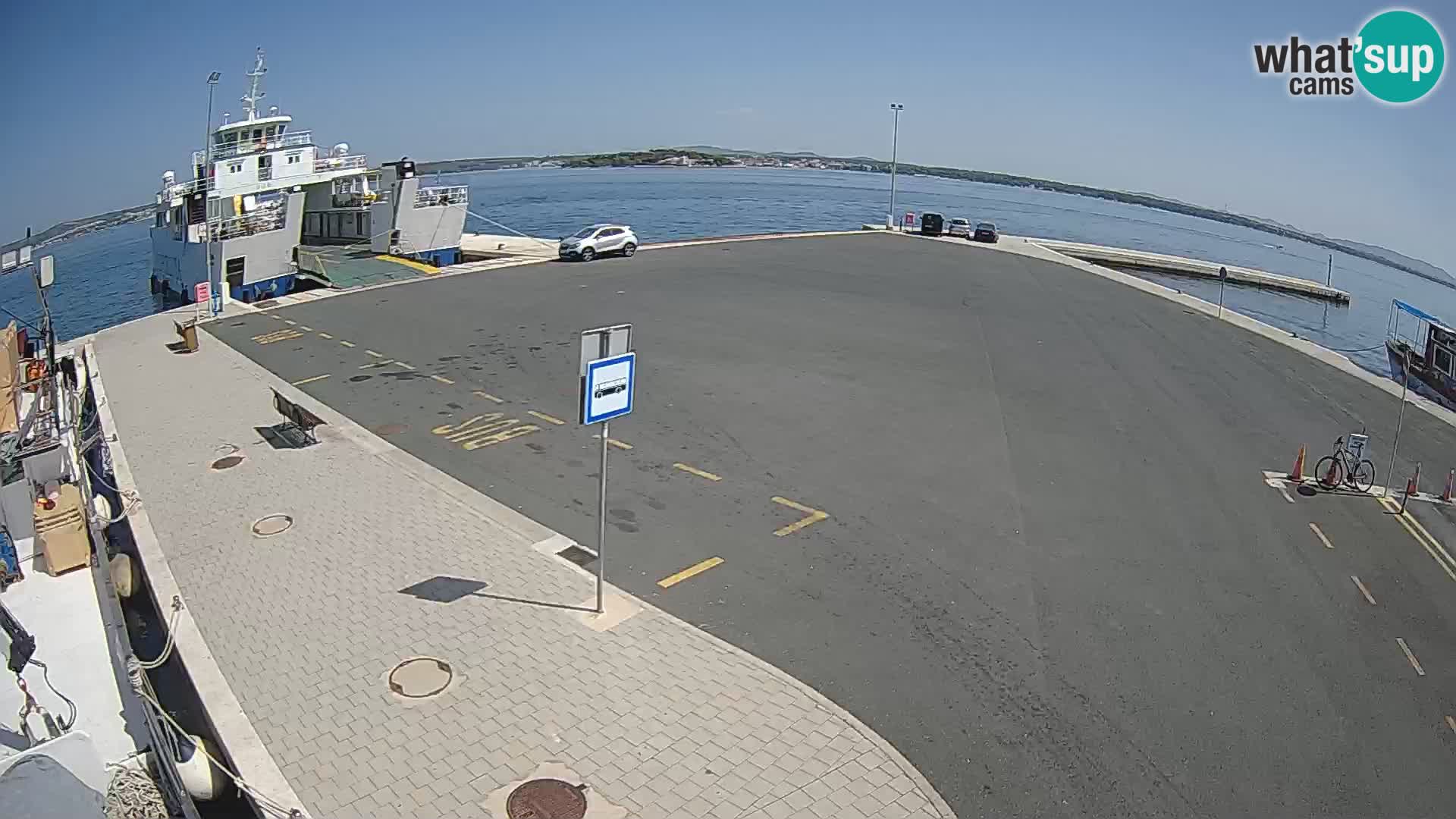 Tkon Live cam – Fähre – Dalmatien – Kroatien