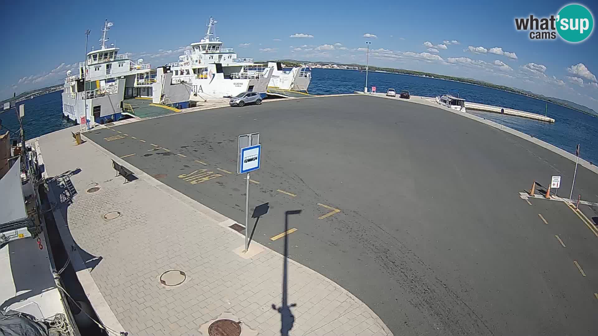 Tkon Live cam – traghetto – Dalmazia – Croazia