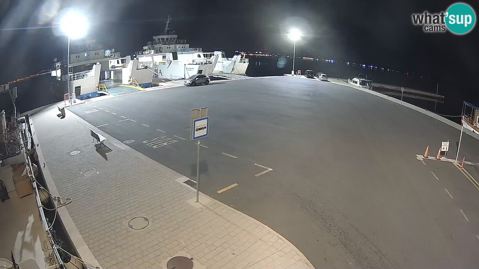 Tkon Live cam – Fähre – Dalmatien – Kroatien
