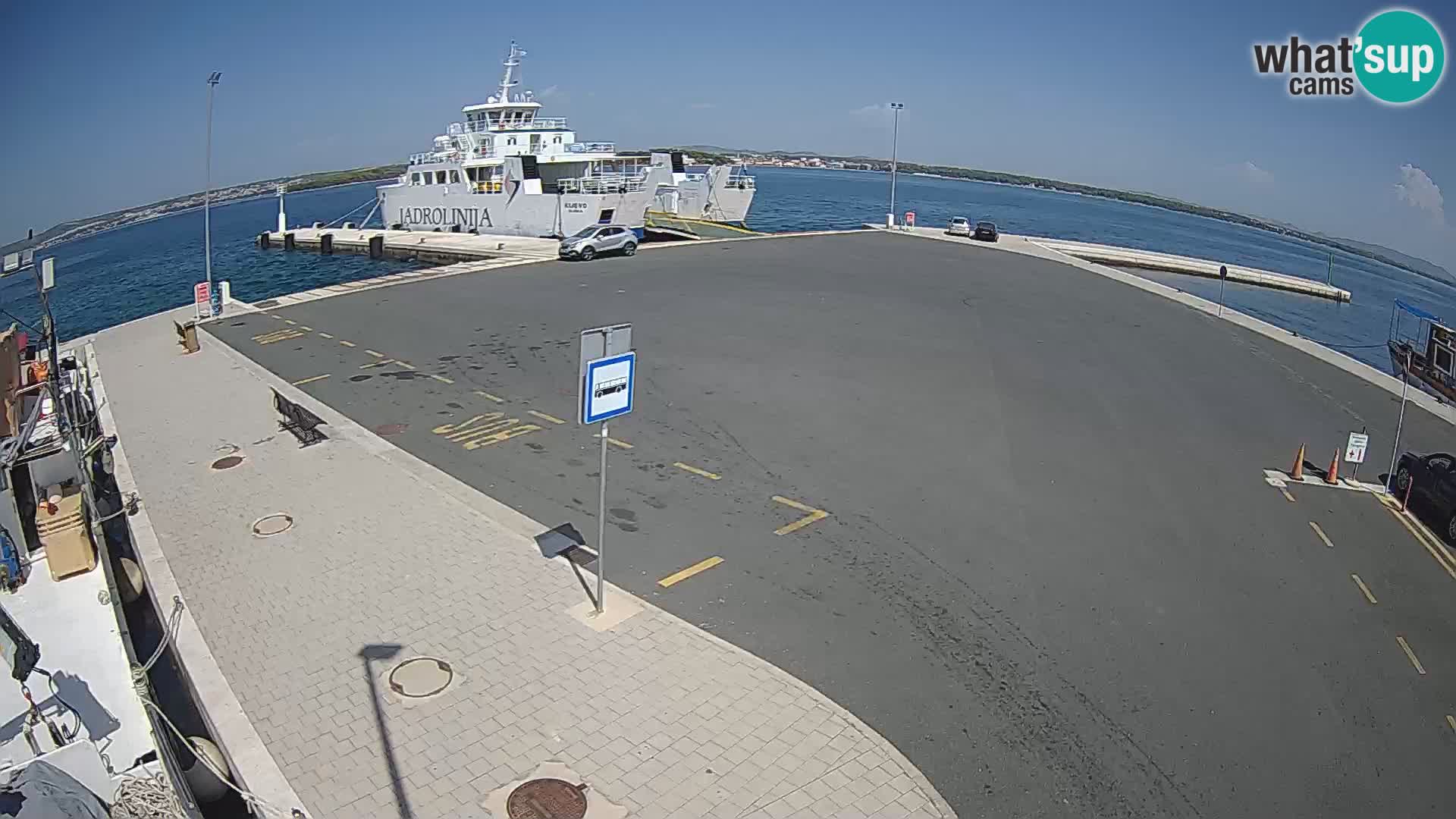 Tkon Live cam – ferry – Dalmatia – Croatia