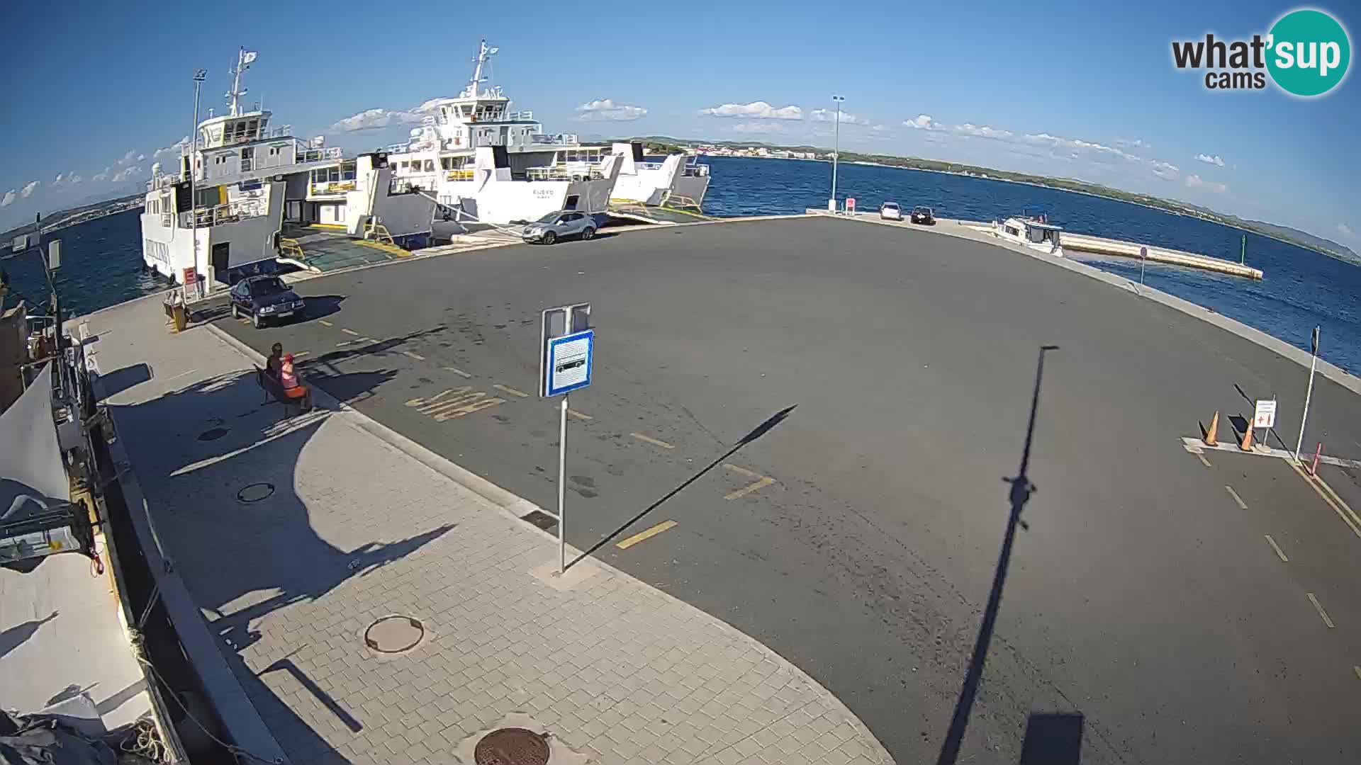 Tkon Live cam – ferry – Dalmatia – Croatia