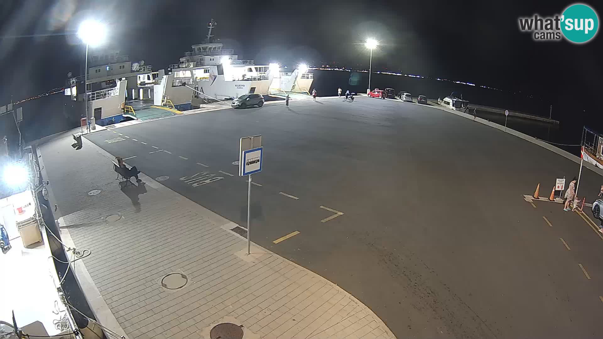 Tkon Live cam – traghetto – Dalmazia – Croazia