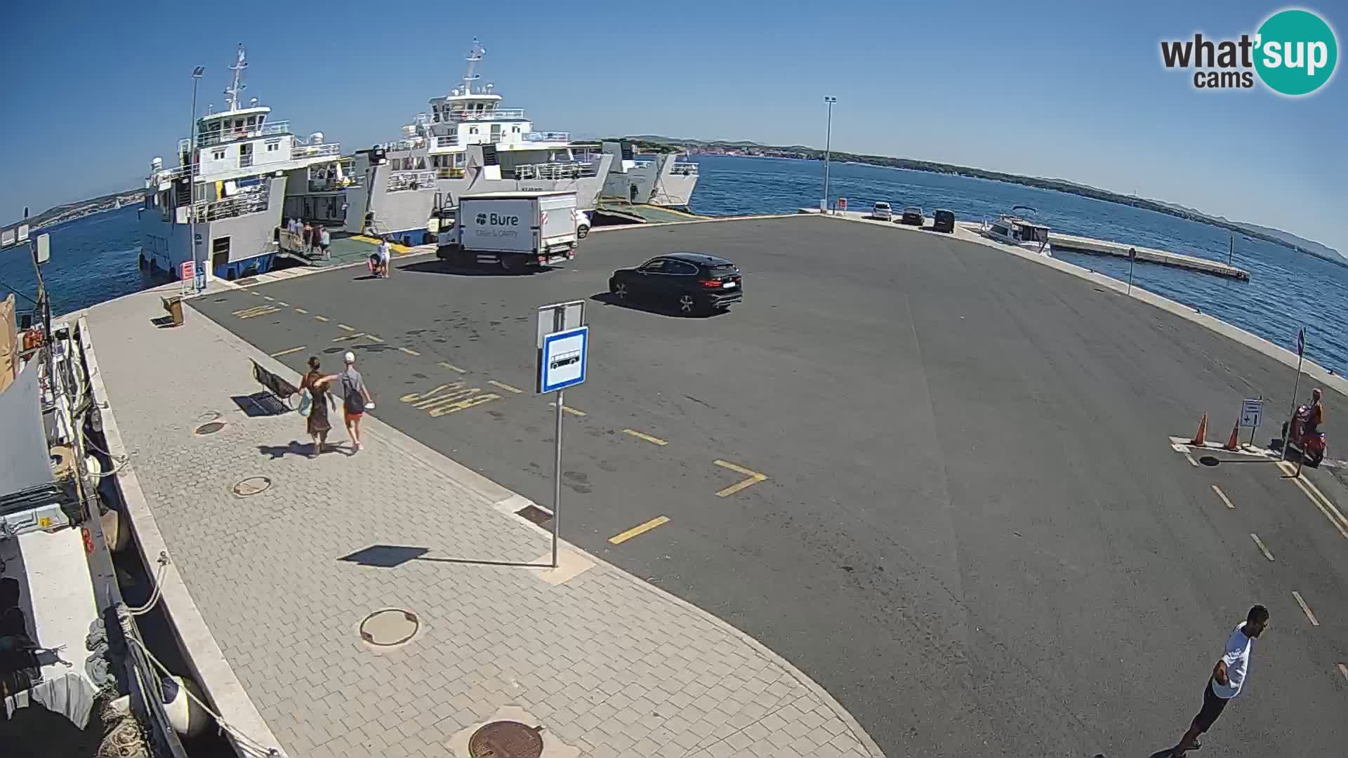 Tkon Live cam – traghetto – Dalmazia – Croazia