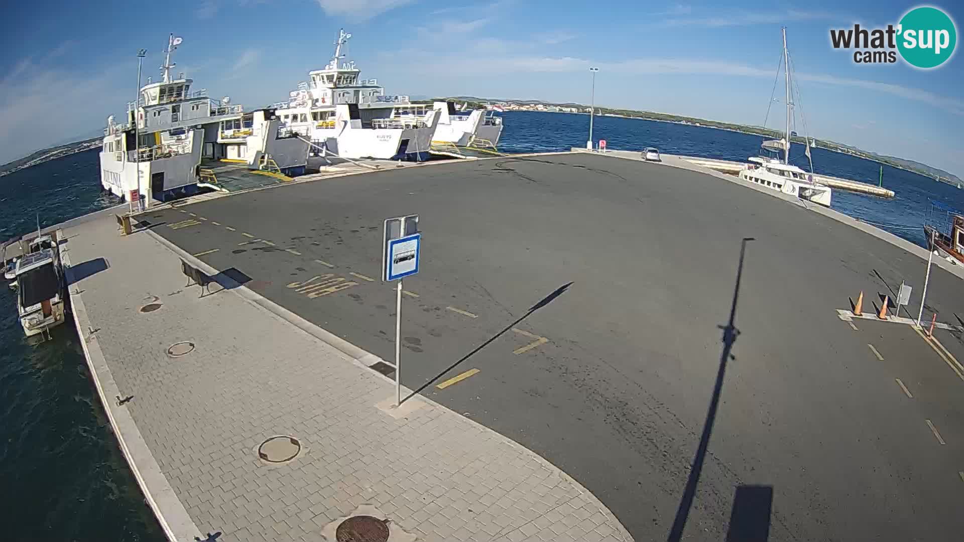 Tkon Live cam – ferry – Dalmatia – Croatia