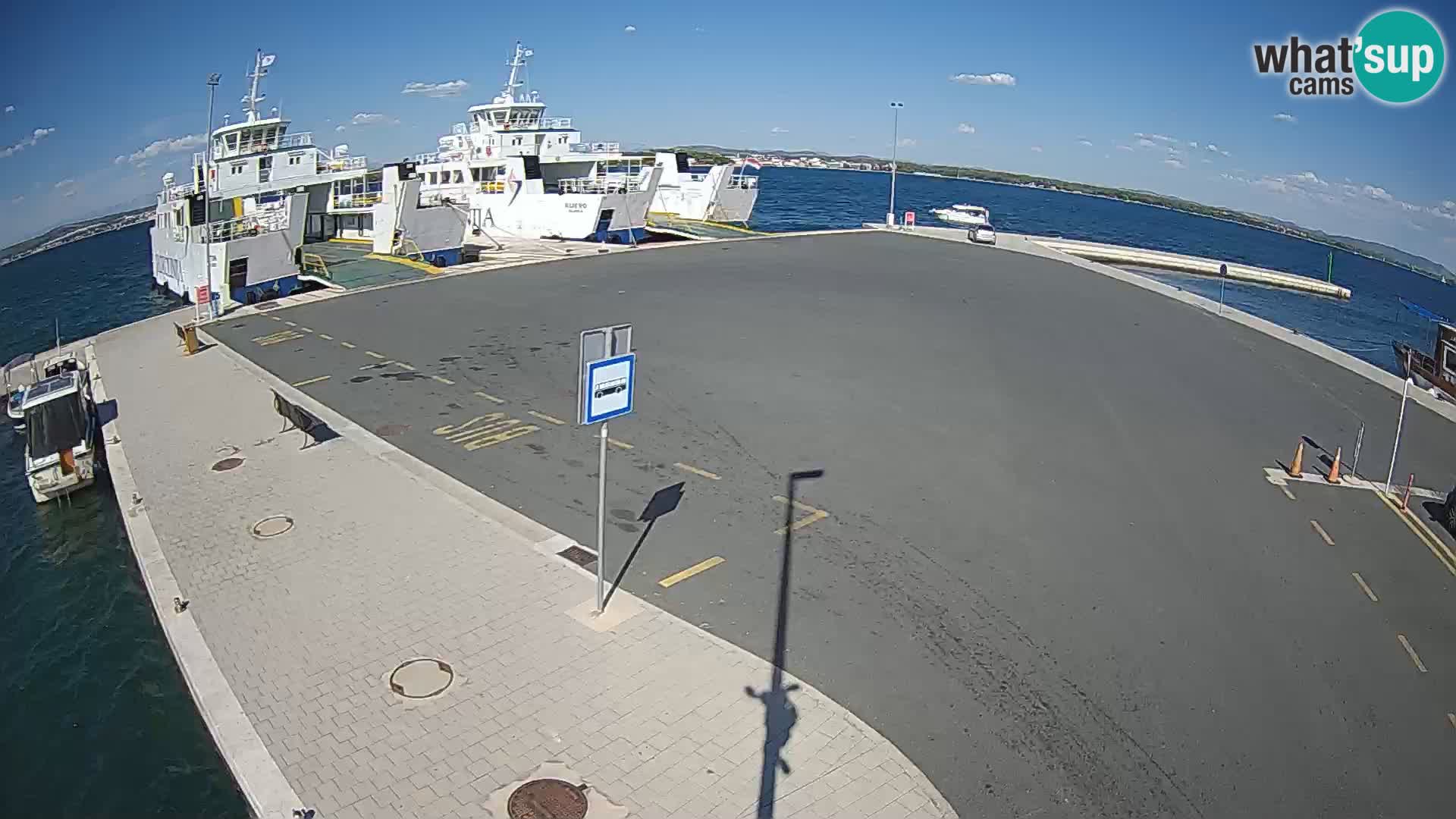 Tkon Live cam – ferry – Dalmatia – Croatia