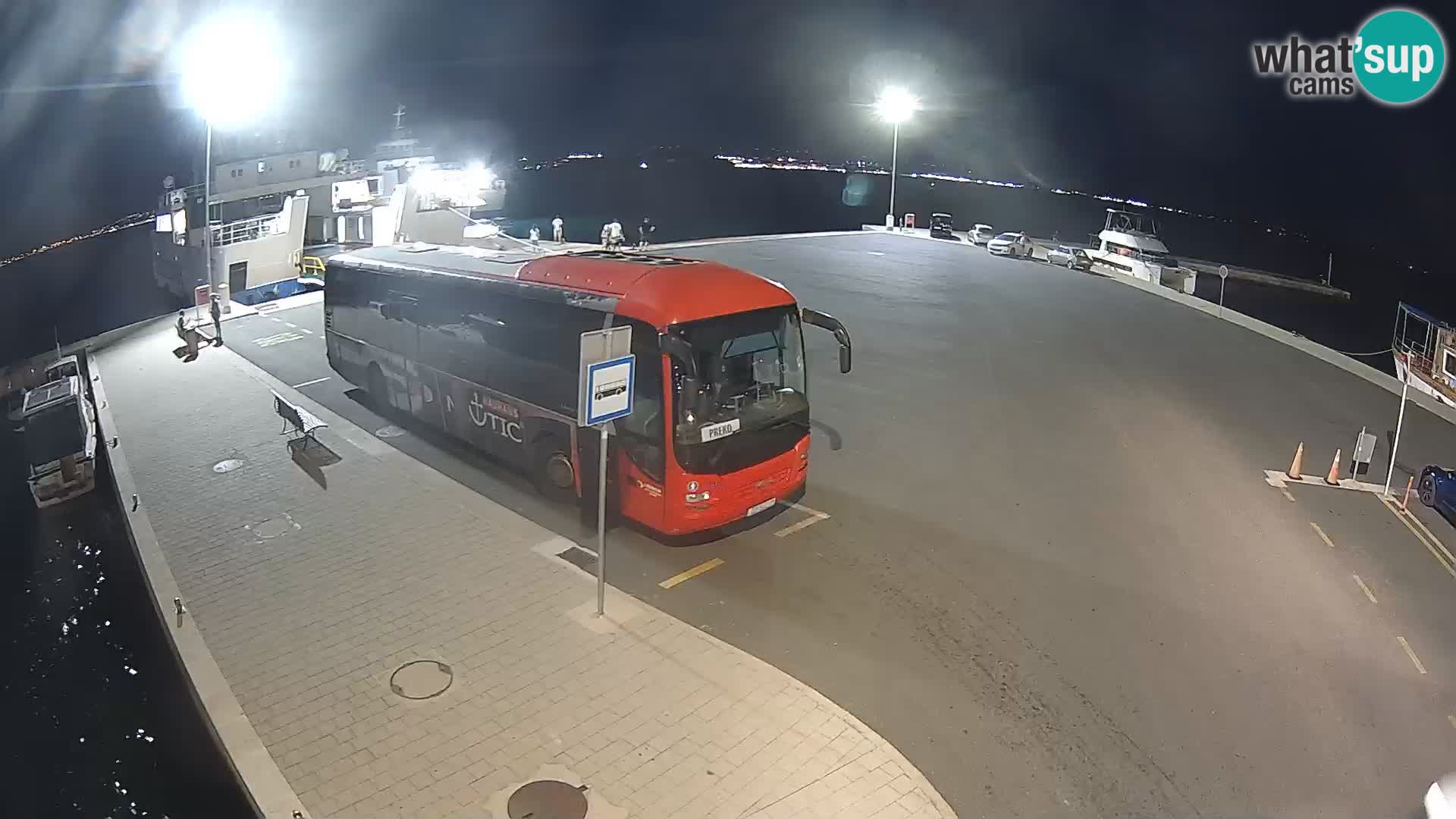Tkon Live cam – Fähre – Dalmatien – Kroatien