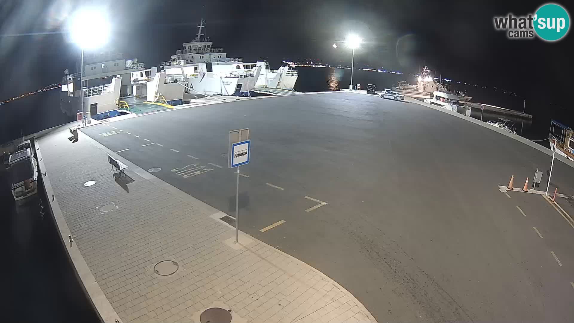 Tkon Live cam – traghetto – Dalmazia – Croazia