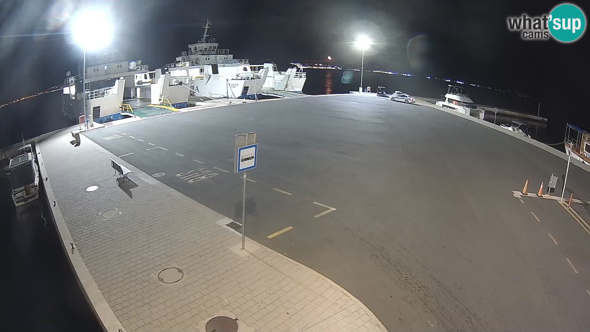 Tkon Live cam – traghetto – Dalmazia – Croazia