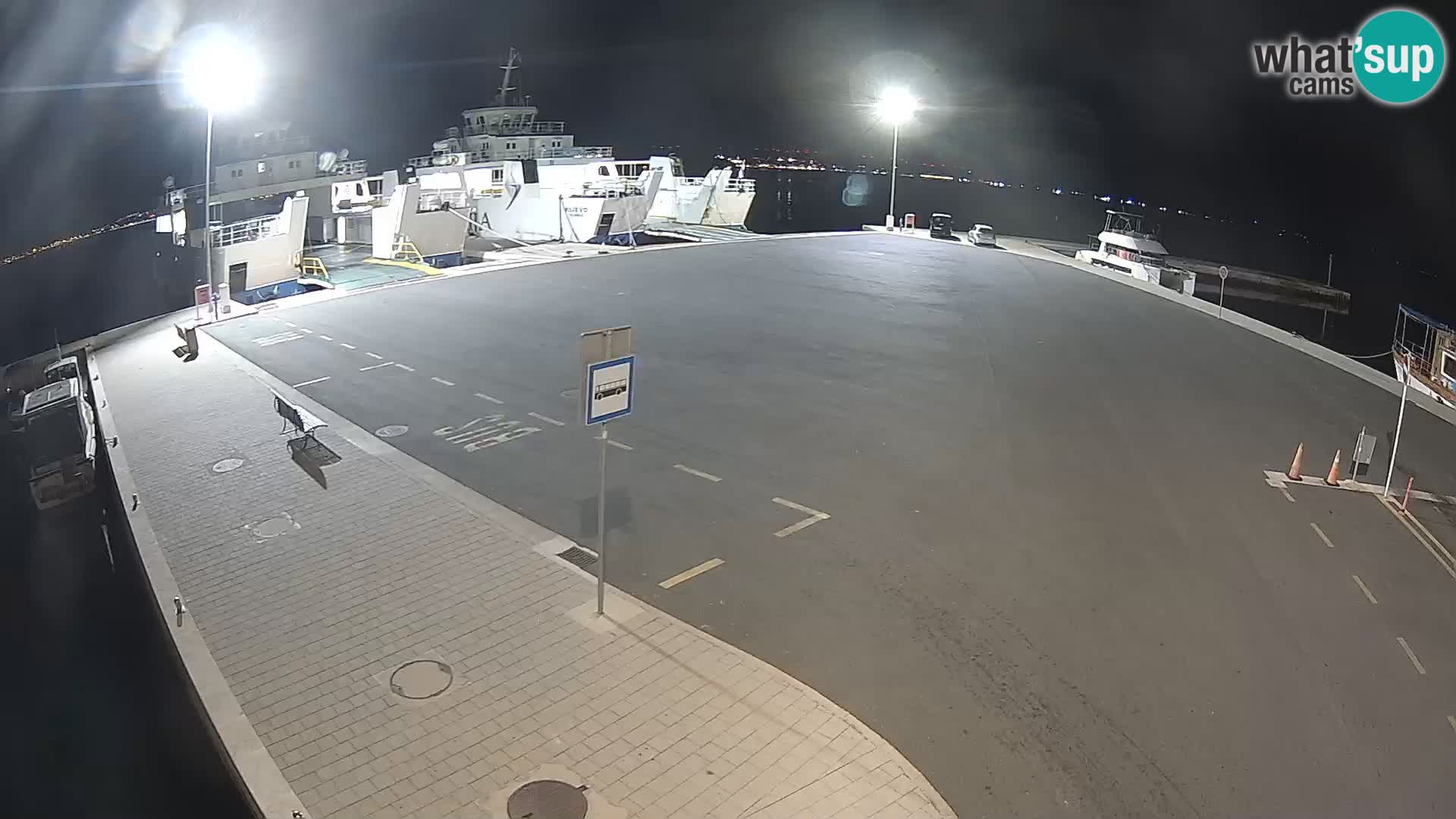 Tkon Live cam – Fähre – Dalmatien – Kroatien