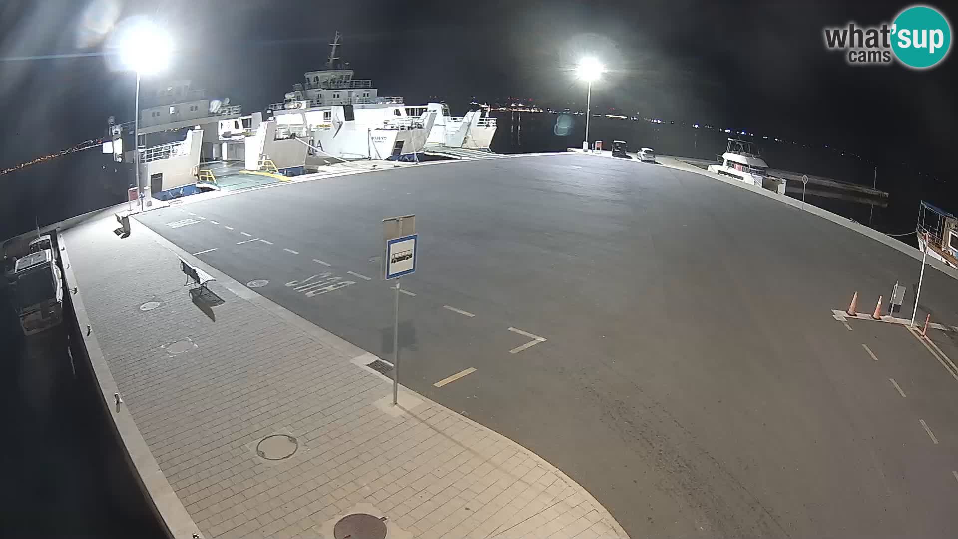 Tkon Live cam – traghetto – Dalmazia – Croazia