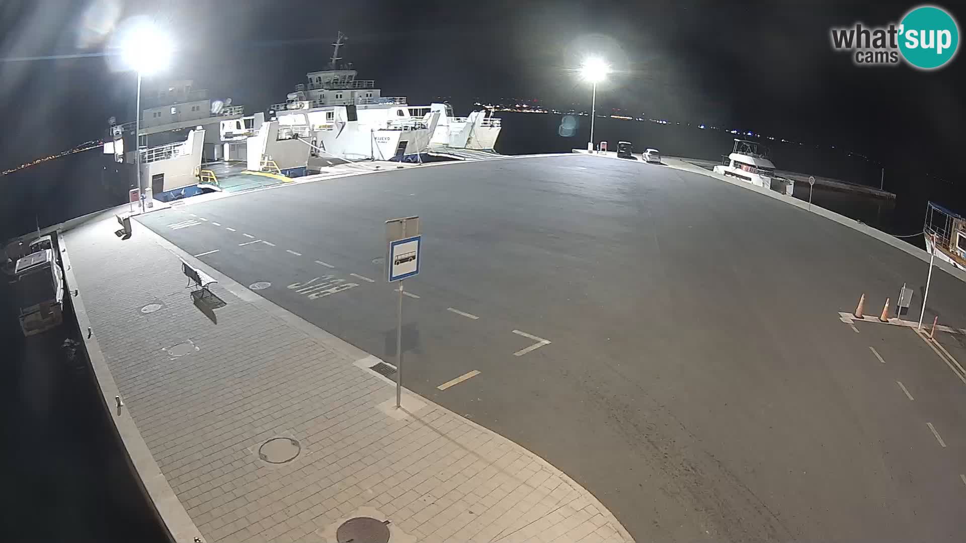 Tkon Live cam – traghetto – Dalmazia – Croazia