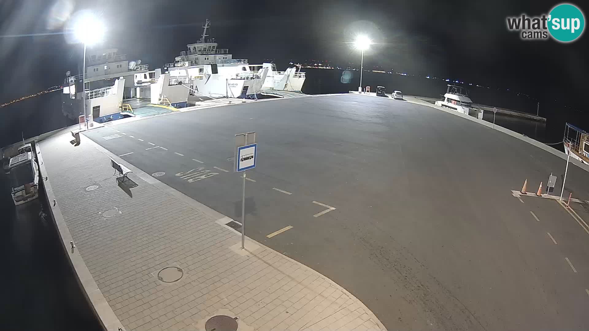 Tkon Live cam – ferry – Dalmatia – Croatia