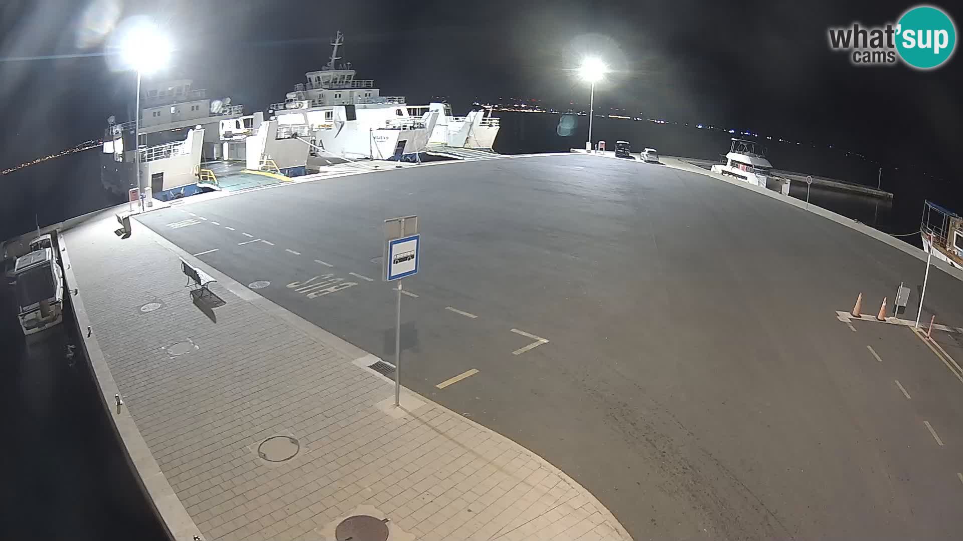 Tkon Live cam – ferry – Dalmatia – Croatia