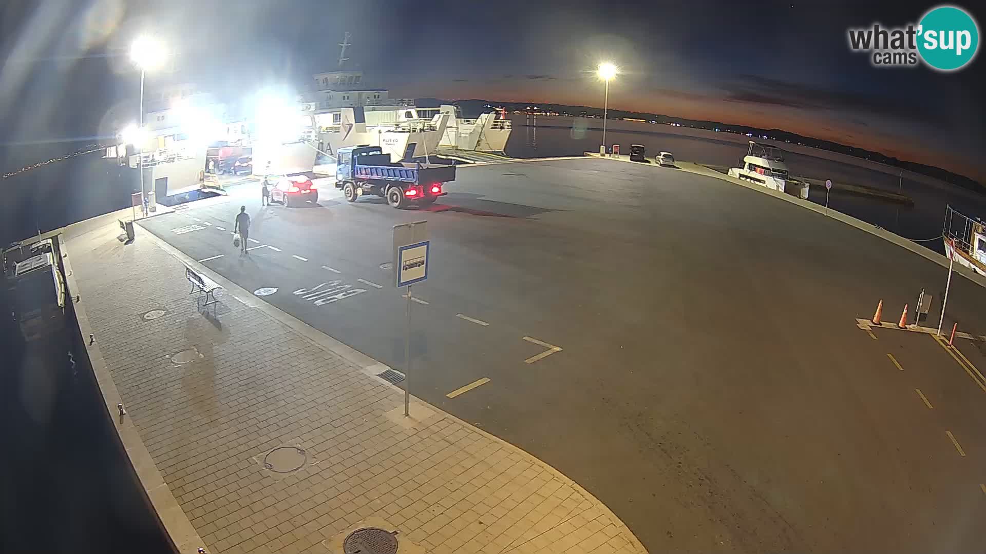 Tkon Live cam – Fähre – Dalmatien – Kroatien